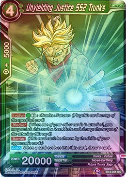 Unyielding Justice SS2 Trunks - BT3-061 - Uncommon (Foil) available at 401 Games Canada