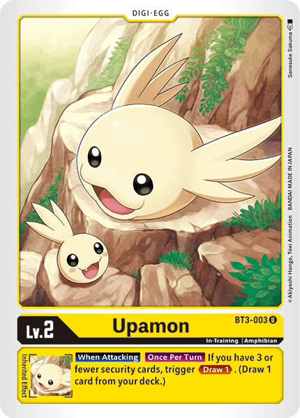 Upamon - BT3-003 - Uncommon available at 401 Games Canada