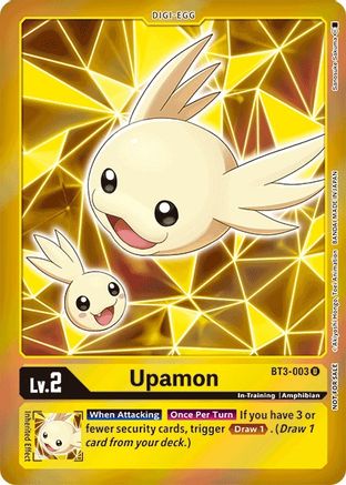 Upamon (Event Pack 2) - BT3-003 - Uncommon available at 401 Games Canada