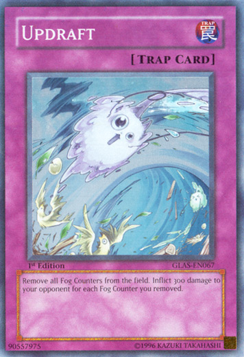 Updraft - GLAS-EN067 - Super Rare - 1st Edition available at 401 Games Canada