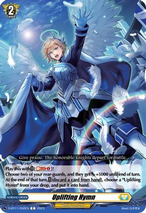 Uplifting Hymn - D-BT11/092EN - Common available at 401 Games Canada