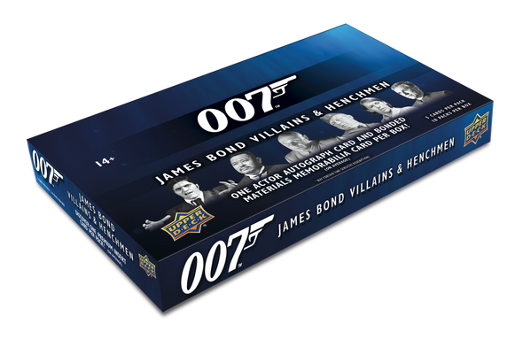 Upper Deck James Bond 007 Villains & Henchmen Hobby Box available at 401 Games Canada