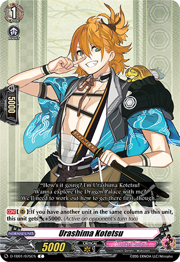 Urashima Kotetsu - D-TB01/075 - Common available at 401 Games Canada