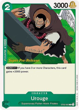 Urouge (Super Pre-Release) - ST02-003 - Common available at 401 Games Canada