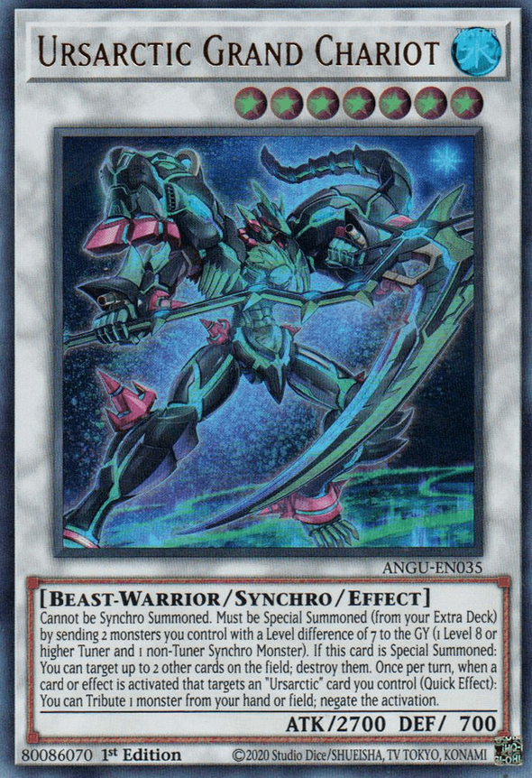 Ursarctic Grand Chariot - ANGU-EN035 - Ultra Rare - 1st Edition available at 401 Games Canada