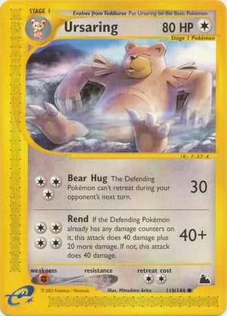 Ursaring - 110/144 - Common available at 401 Games Canada