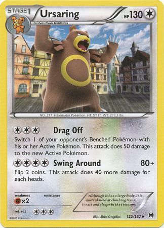 Ursaring - 122/162 - Uncommon available at 401 Games Canada