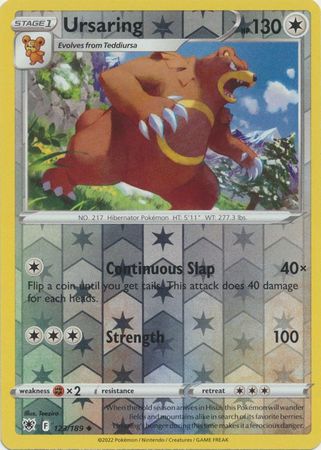 Ursaring - 123/189 - Uncommon - Reverse Holo available at 401 Games Canada