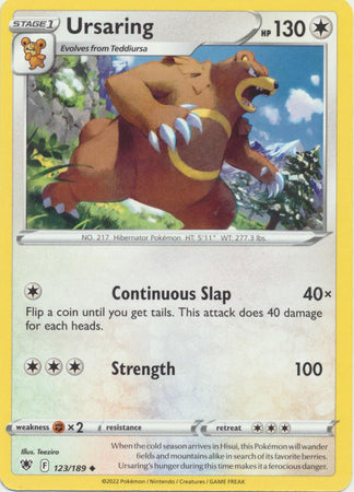 Ursaring - 123/189 - Uncommon available at 401 Games Canada