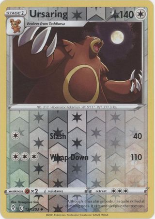 Ursaring - 127/203 - Uncommon - Reverse Holo available at 401 Games Canada