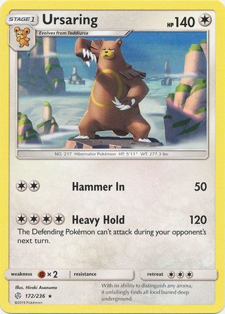 Ursaring - 172/236 - Rare available at 401 Games Canada