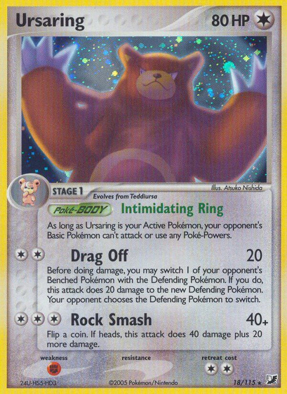 Ursaring - 18/115 - Holo Rare available at 401 Games Canada