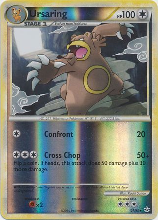 Ursaring - 27/95 - Rare - Reverse Holo available at 401 Games Canada