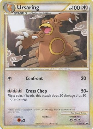 Ursaring - 27/95 - Rare available at 401 Games Canada