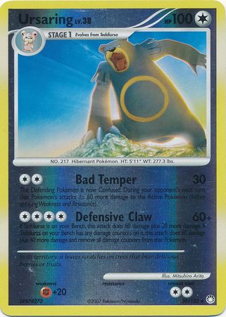 Ursaring - 38/123 - Rare - Reverse Holo available at 401 Games Canada