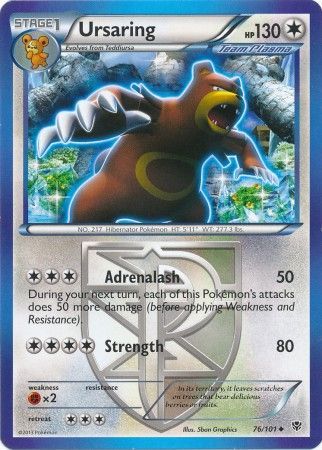 Ursaring - 76/101 - Uncommon available at 401 Games Canada
