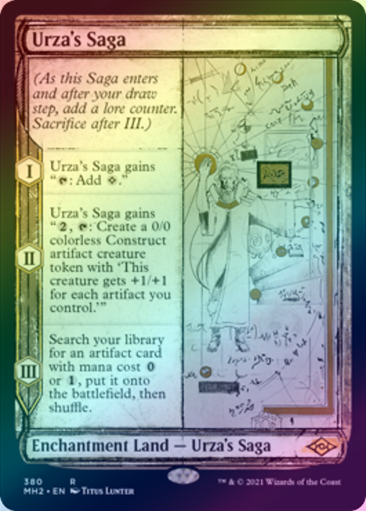 401 Games Canada - Urza's Saga - Sketch Showcase (Foil) (MH2)