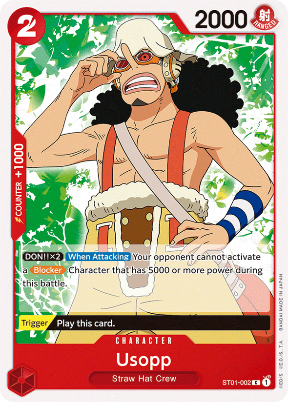 Usopp - ST01-002 - Common available at 401 Games Canada