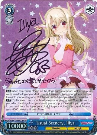 Usual Scenery, Illya - PI/EN-S04-E032SP - Special Rare available at 401 Games Canada