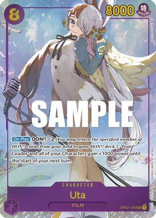 Uta (Alternate Art) - OP02-120 - Secret Rare available at 401 Games Canada