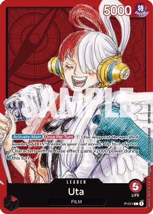 Uta (One Piece Film Red) - P-011 - Promo available at 401 Games Canada