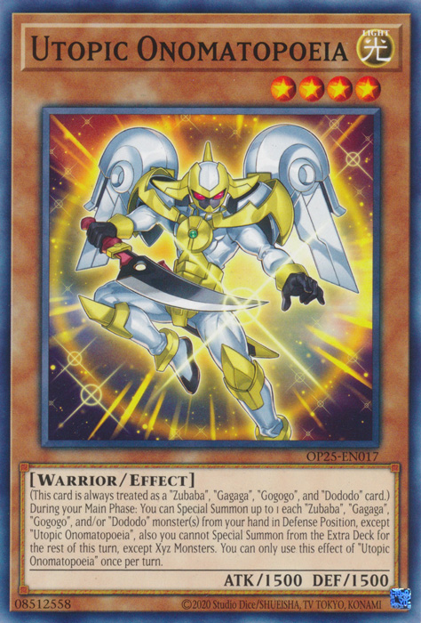 Utopic Onomatopoeia - OP25-EN017 - Common - Unlimited