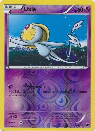 Uxie - 36/101 - Rare - Reverse Holo available at 401 Games Canada