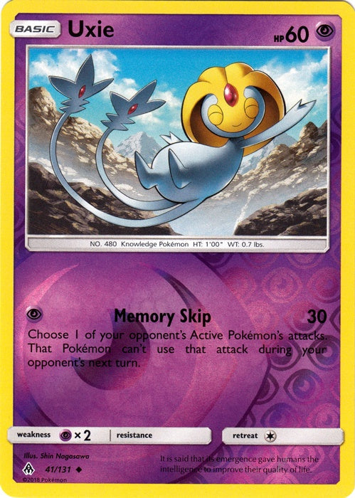 Uxie - 41/131 - Uncommon - Reverse Holo available at 401 Games Canada