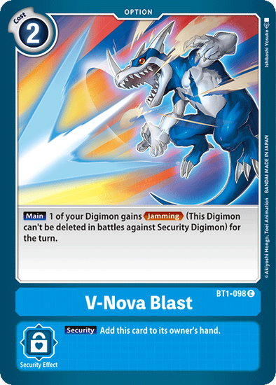 V-Nova Blast - BT1-098 - Common available at 401 Games Canada