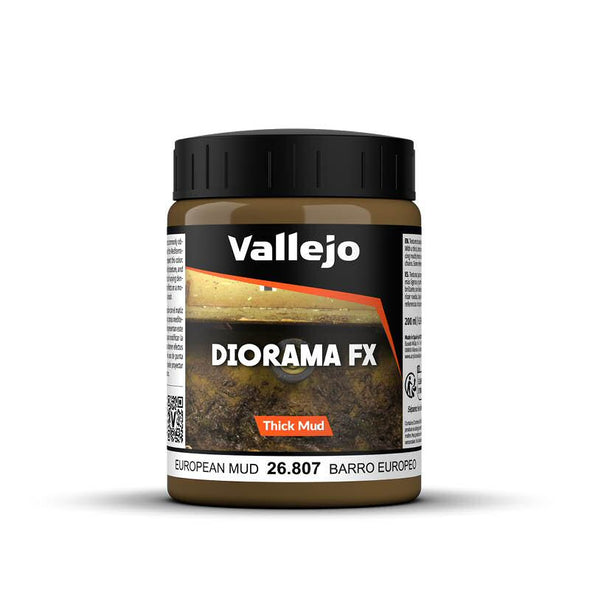 Vallejo - Diorama Effects - Thick Mud - European Mud