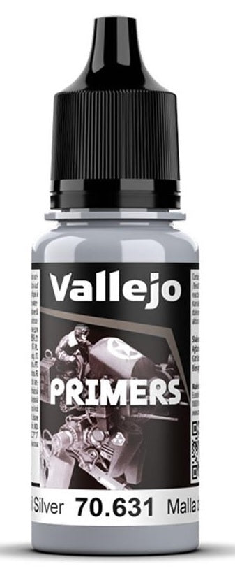 Vallejo - Game Air: Surface Primer - Chainmail Silver