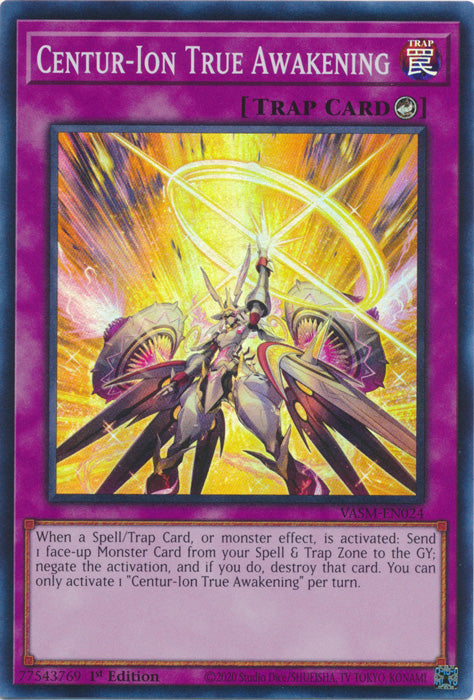 Centur-Ion True Awakening - VASM-EN024 - Super Rare - 1st Edition