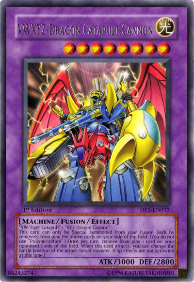 VWXYZ-Dragon Catapult Cannon - DP2-EN017 - Rare - 1st Edition available at 401 Games Canada