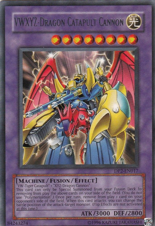 VWXYZ-Dragon Catapult Cannon - DP2-EN017 - Rare - Unlimited available at 401 Games Canada