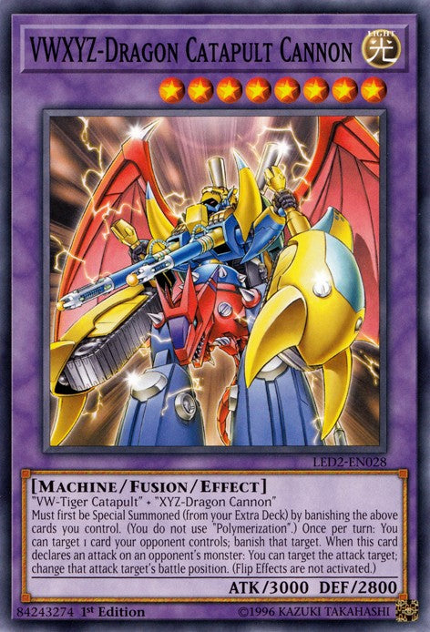 VWXYZ-Dragon Catapult Cannon - LED2-EN028 - Common - 1st Edition available at 401 Games Canada
