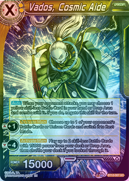 Vados, Cosmic Aide - BT12-087 - Uncommon (FOIL) available at 401 Games Canada