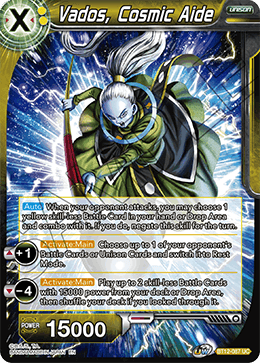 Vados, Cosmic Aide - BT12-087 - Uncommon available at 401 Games Canada