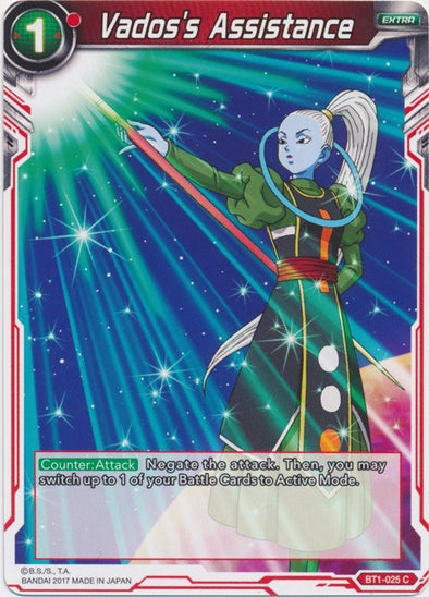 Vados's Assistance - BT1-025 - Common available at 401 Games Canada