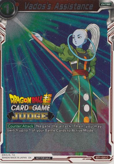 Vados's Assistance - BT1-025 - Judge Promo (Foil) available at 401 Games Canada