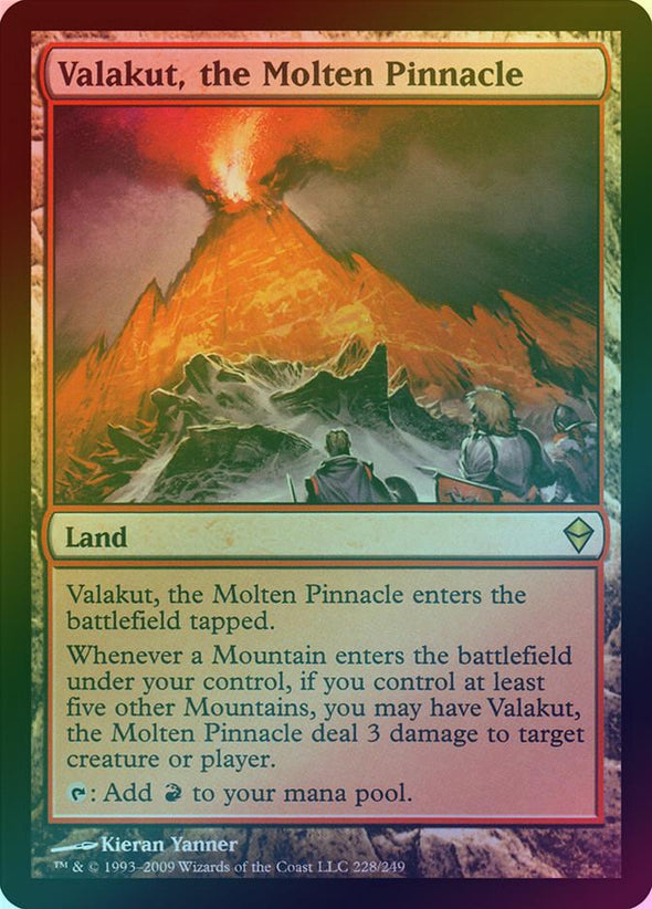 Valakut, the Molten Pinnacle (Foil) (ZEN) available at 401 Games Canada