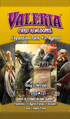 Valeria Card Kingdoms - Expansion #3 - Agents available at 401 Games Canada