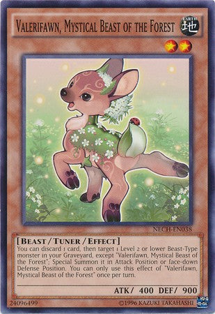 Valerifawn, Mystical Beast of the Forest - NECH-EN038 - Common - Unlimited available at 401 Games Canada