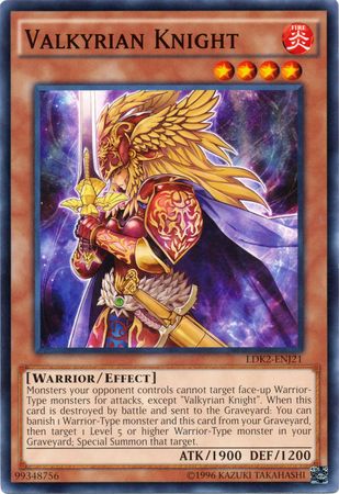 Valkyrian Knight - LDK2-ENJ21 - Common - Unlimited available at 401 Games Canada