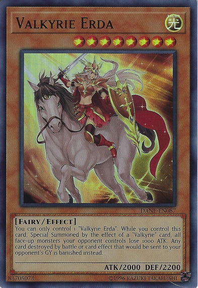 Valkyrie Erda - DANE-EN087 - Ultra Rare - Unlimited available at 401 Games Canada