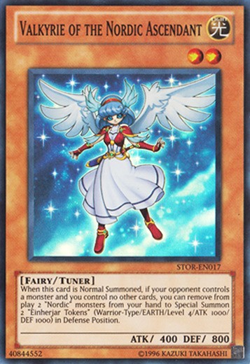 Valkyrie of the Nordic Ascendant - STOR-EN017 - Super Rare - Unlimited available at 401 Games Canada