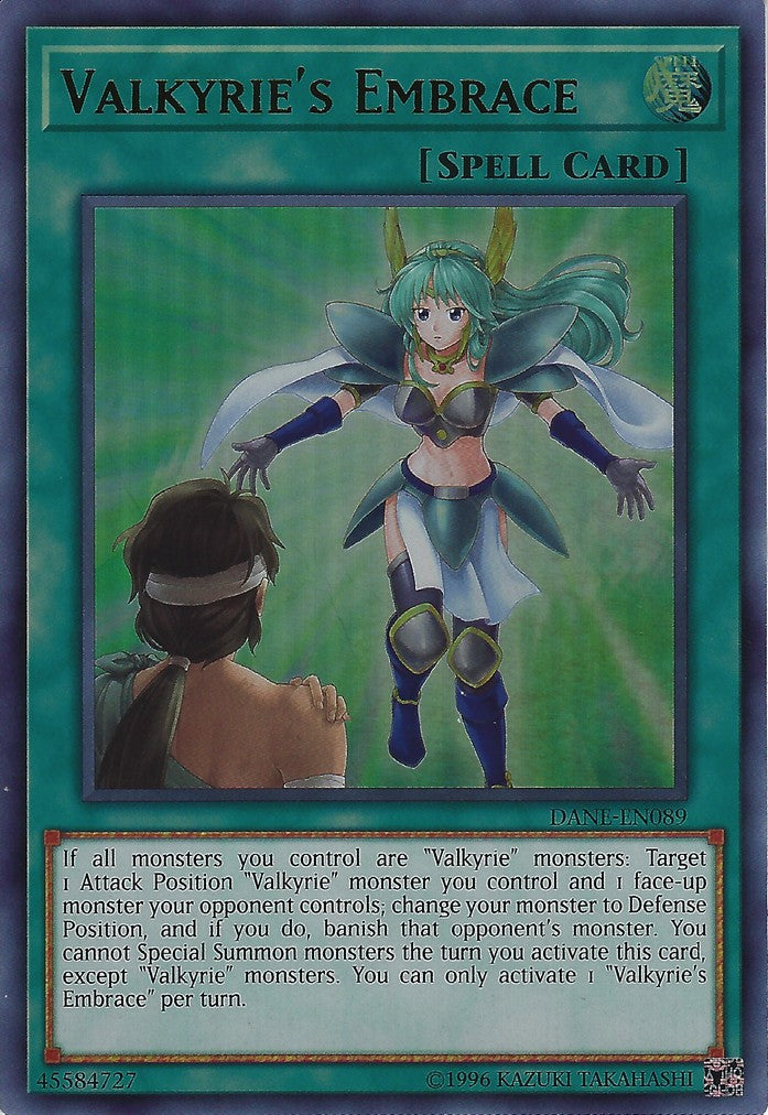401 Games Canada - Valkyrie's Embrace - DANE-EN089 - Ultra Rare - Unlimited 401 Games Canada - Valkyrie's Embrace - DANE-EN089 - Ultra Rare - Unlimited
