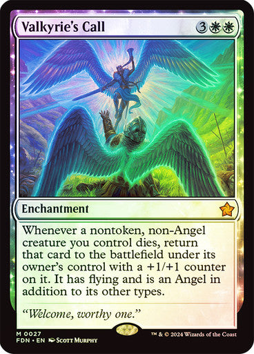 Valkyrie's Call (Foil) (FDN)