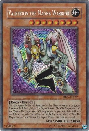 Valkyrion the Magna Warrior - RP02-EN092 - Secret Rare available at 401 Games Canada