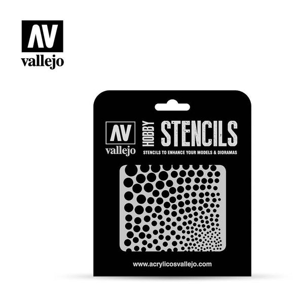 Vallejo - Hobby Stencils - Circle Texture available at 401 Games Canada