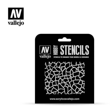 Vallejo - Hobby Stencils - Giraffe Camo available at 401 Games Canada